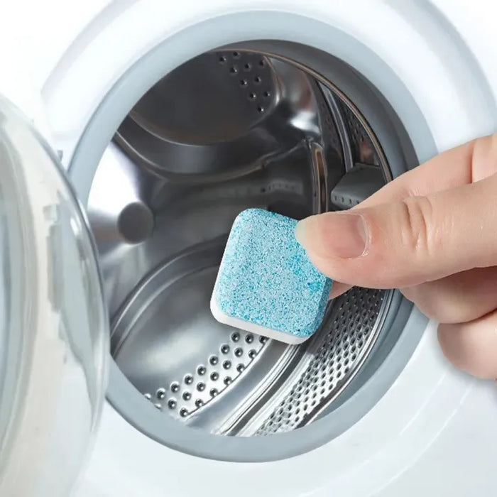 24 pcs washing machine cleaner tablets, Deep cleaning tablet, Expert detergent, He front loader, Top load, Bacteria remover, Laundry slot cleaner. 1 pc, Sm