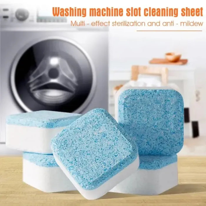 24 pcs washing machine cleaner tablets, Deep cleaning tablet, Expert detergent, He front loader, Top load, Bacteria remover, Laundry slot cleaner. 1 pc, Sm